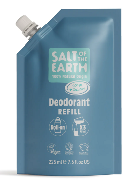 Salt of the Earth - Náplň deodorant oceán kokos pre ROLL ON 225 ml