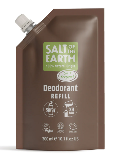 Salt of the Earth - Prírodný kryštálový deodorant - oud a bergamot