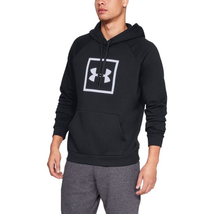 Under Armour Men´s Hoodie Rival Fleece logo Hoodie Black  XXL Under Armour Men´s Hoodie Rival Fleece logo Hoodie Black  XXL