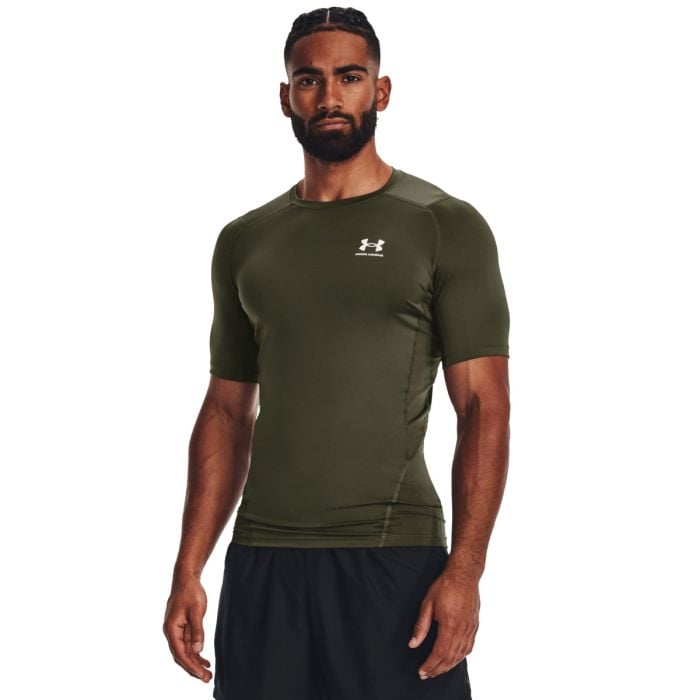 Under Armour Kompresné tričko HG Armour Comp SS Green  XXLXXL Under Armour Kompresné tričko HG Armour Comp SS Green  XXLXXL