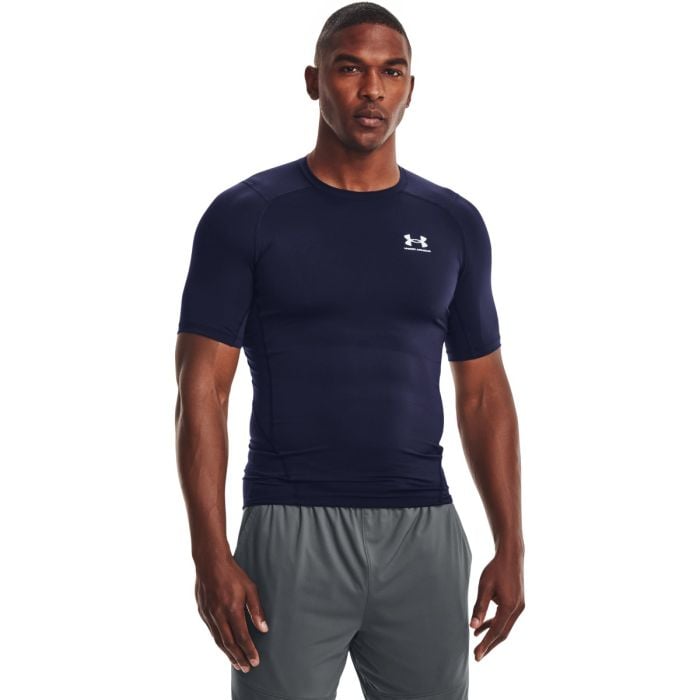Under Armour Kompresné tričko HG Armour Comp SS Midnight Blue  SS Under Armour Kompresné tričko HG Armour Comp SS Midnight Blue  SS