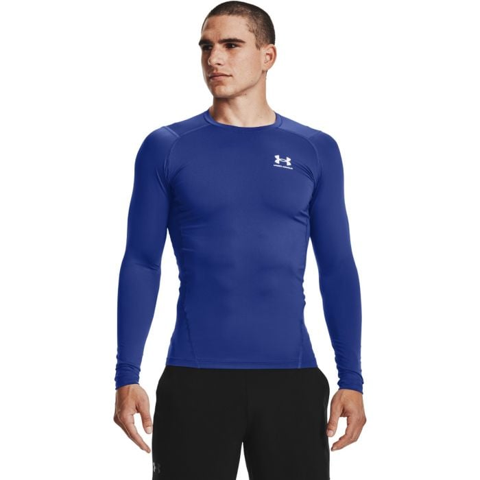 Under Armour Tričko HG Armour Comp LS Blue  XXL Under Armour Tričko HG Armour Comp LS Blue  XXL