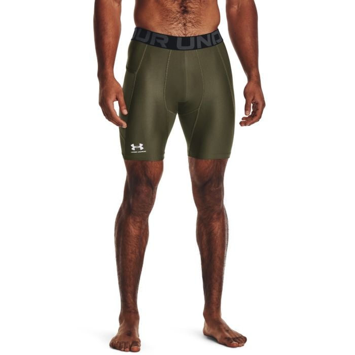 Under Armour Kompresné šortky HG Armour Shorts Green  SS Under Armour Kompresné šortky HG Armour Shorts Green  SS