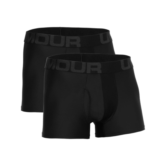 Under Armour Boxerky UA Tech 3in 2 Pack Black  SS