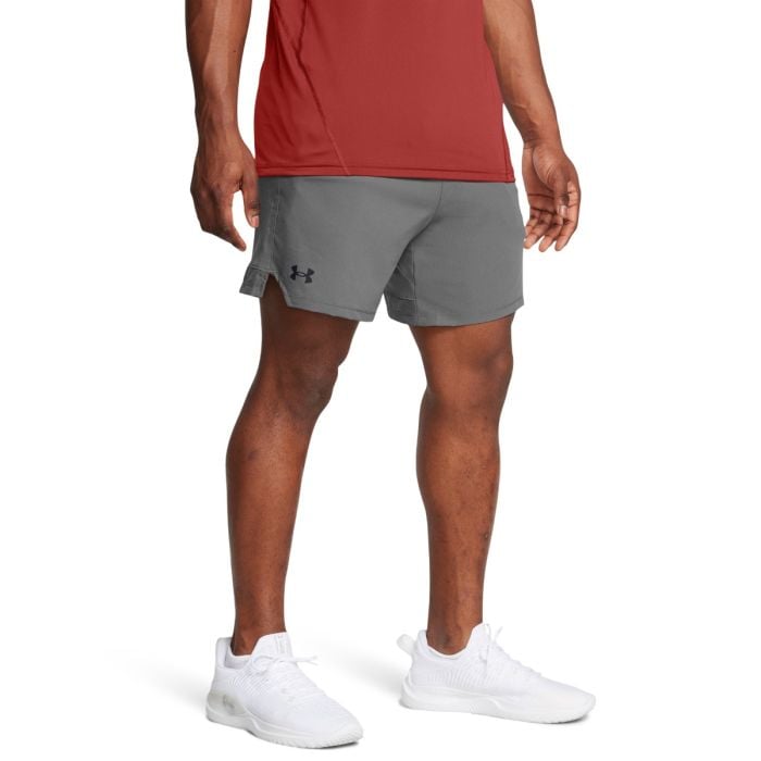 Under Armour Kraťasy Vanish Woven 6in Shorts Light Grey  XXL Under Armour Kraťasy Vanish Woven 6in Shorts Light Grey  XXL