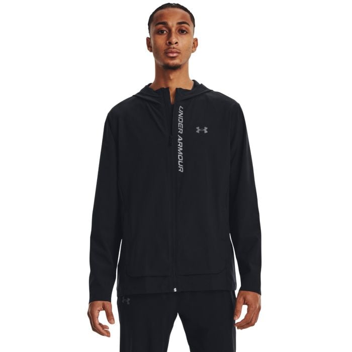 Under Armour Pánska bunda Outrun The Storm Jacket Black  XXL