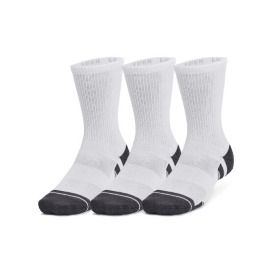 Under Armour Ponožky Performance Tech 3pk Crew White  M