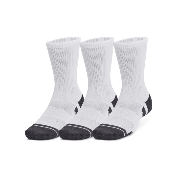 Under Armour Ponožky Performance Tech 3pk Crew White  XL