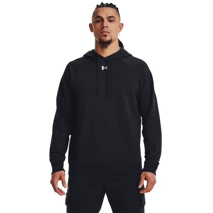 Under Armour  Mikina UA Rival Fleece Hoodie Black  SS