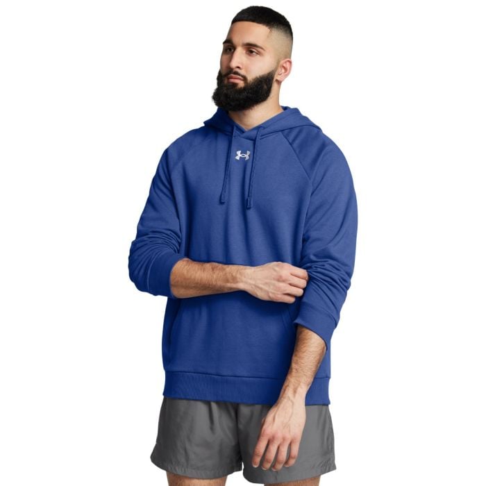 Under Armour Mikina UA Rival Fleece Hoodie Blue  SS Under Armour Mikina UA Rival Fleece Hoodie Blue  SS