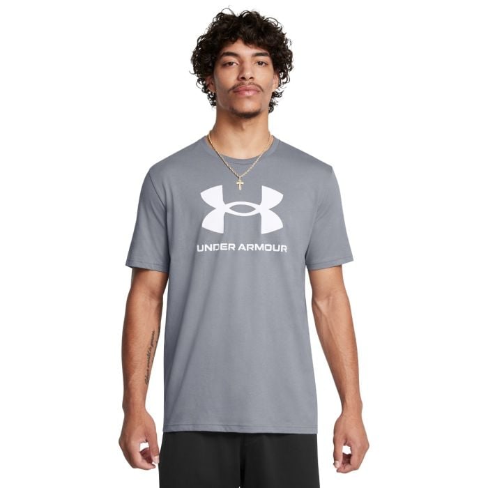 Under Armour Tričko Sportstyle Logo Update SS Gray M