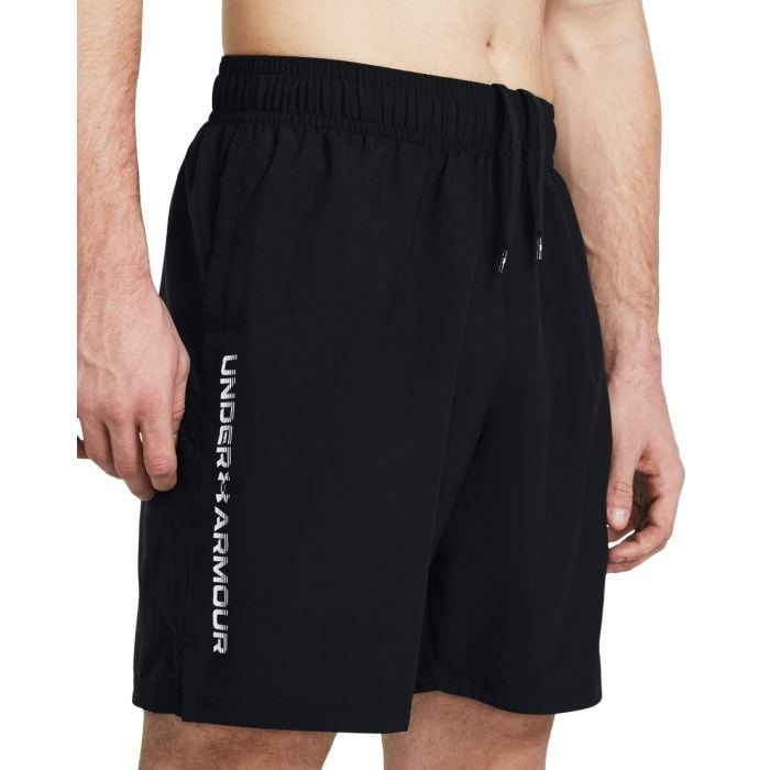 Under Armour Kraťasy Woven Wdmk Shorts Black  MM Under Armour Kraťasy Woven Wdmk Shorts Black  MM
