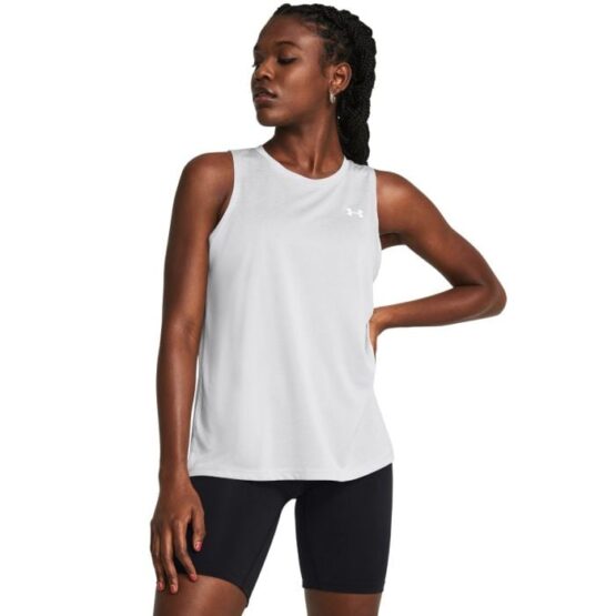 Under Armour Dámske tielko Tech Tank Twist Grey  XSXS