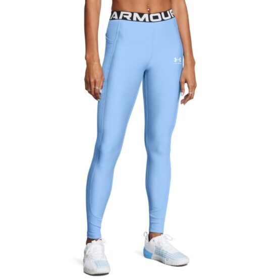 Under Armour Dámske legíny HeatGear Rib Legging Blue  XSXS