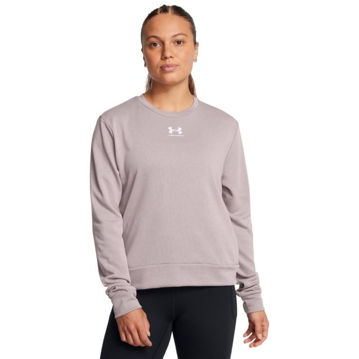Under Armour Dámska mikina Rival Terry Crew Grey LL Under Armour Dámska mikina Rival Terry Crew Grey LL