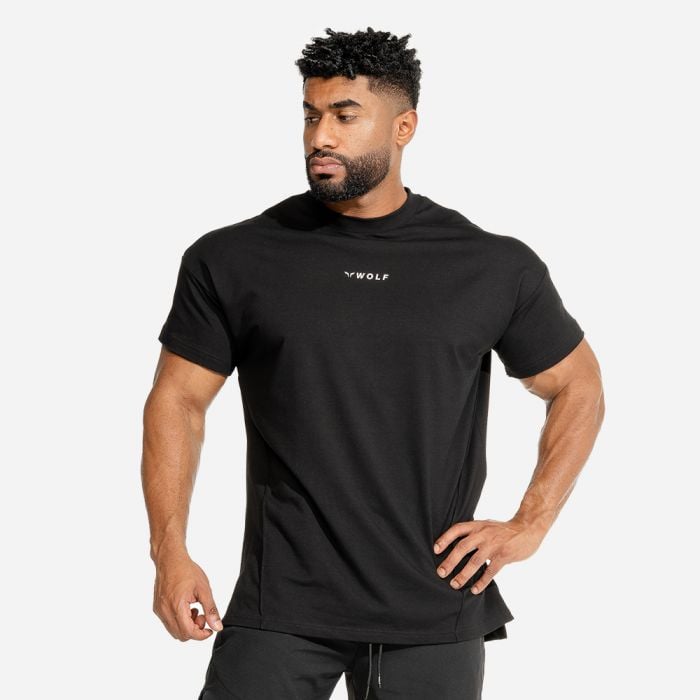 SQUATWOLF Tričko Bodybuilding Black  S