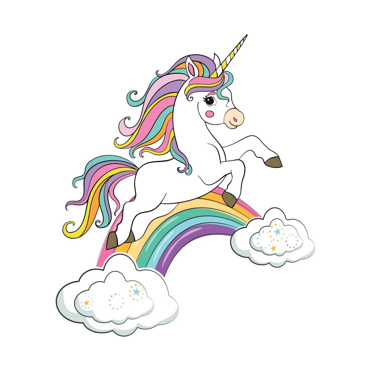 3D Samolepka Magic Unicorn 3D Samolepka Magic Unicorn