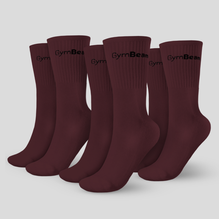 GymBeam Ponožky 3/4 Socks 3Pack Eggplant L/XLL/XL GymBeam Ponožky 3/4 Socks 3Pack Eggplant L/XLL/XL