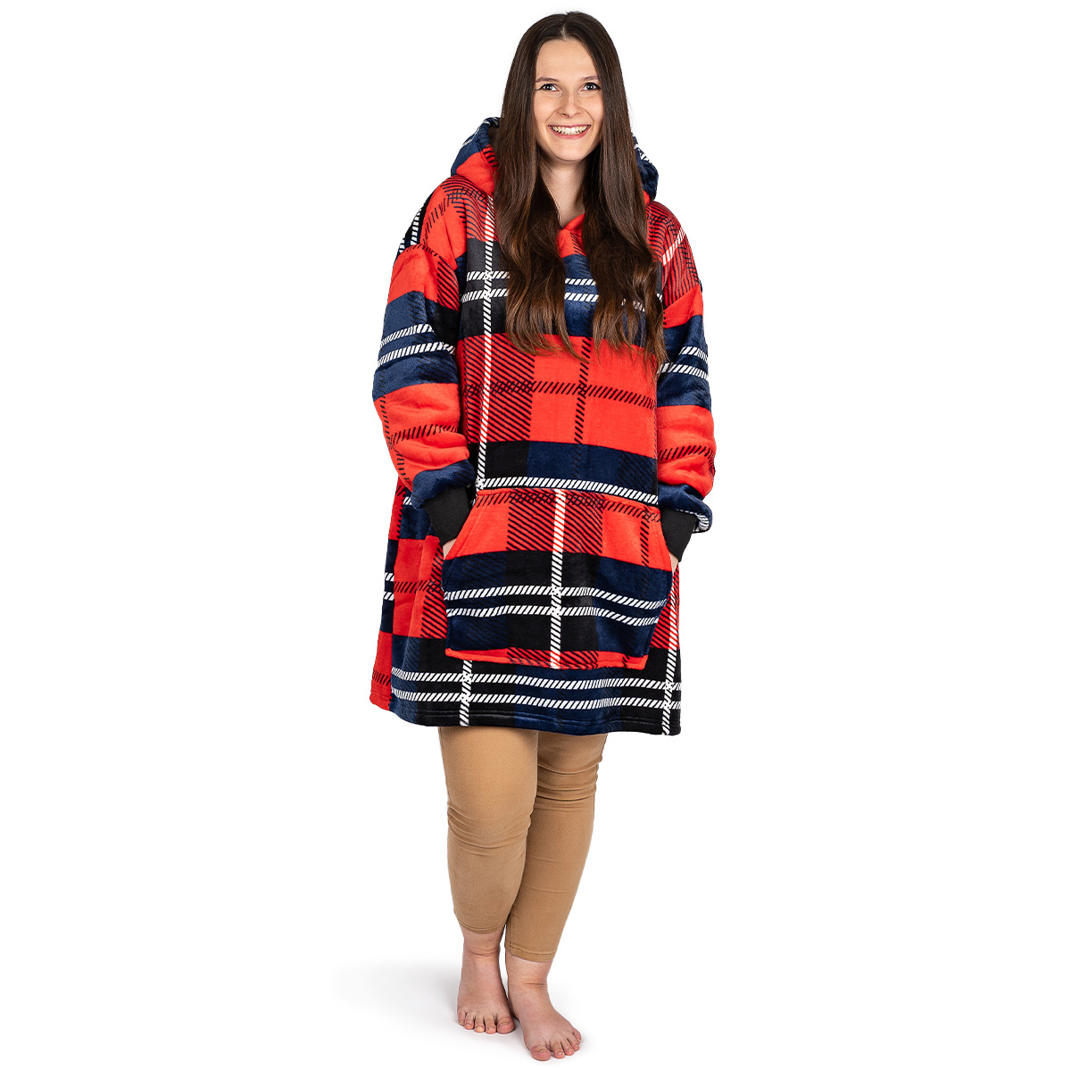 4Home Baránková mikina mikroplyš Kocka 4Home Baránková mikina mikroplyš Kocka