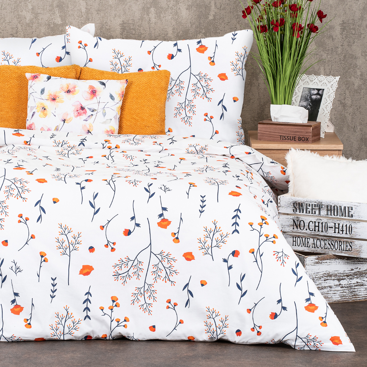 4Home Bavlnené obliečky Floret