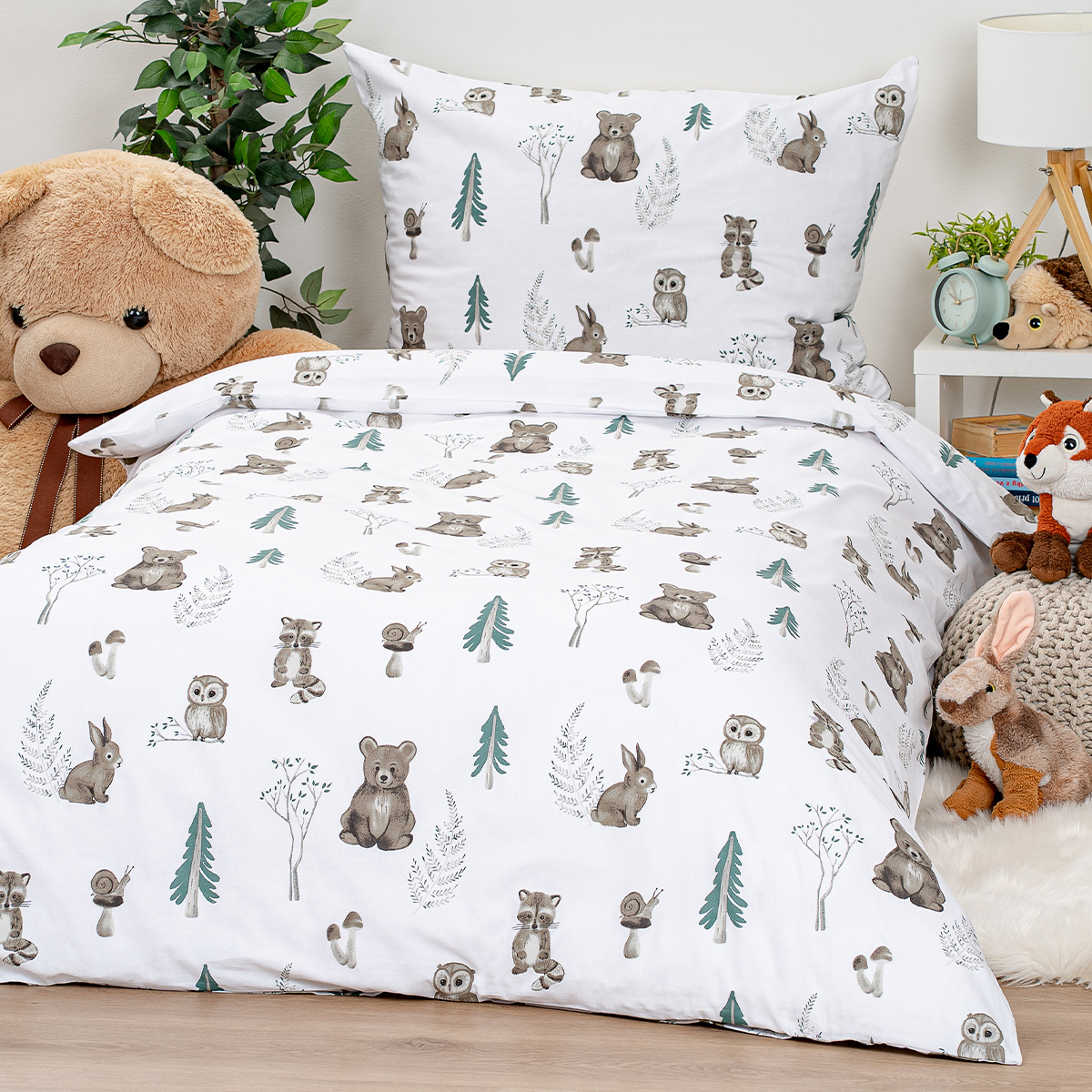 4Home Bavlnené obliečky Forest Friends