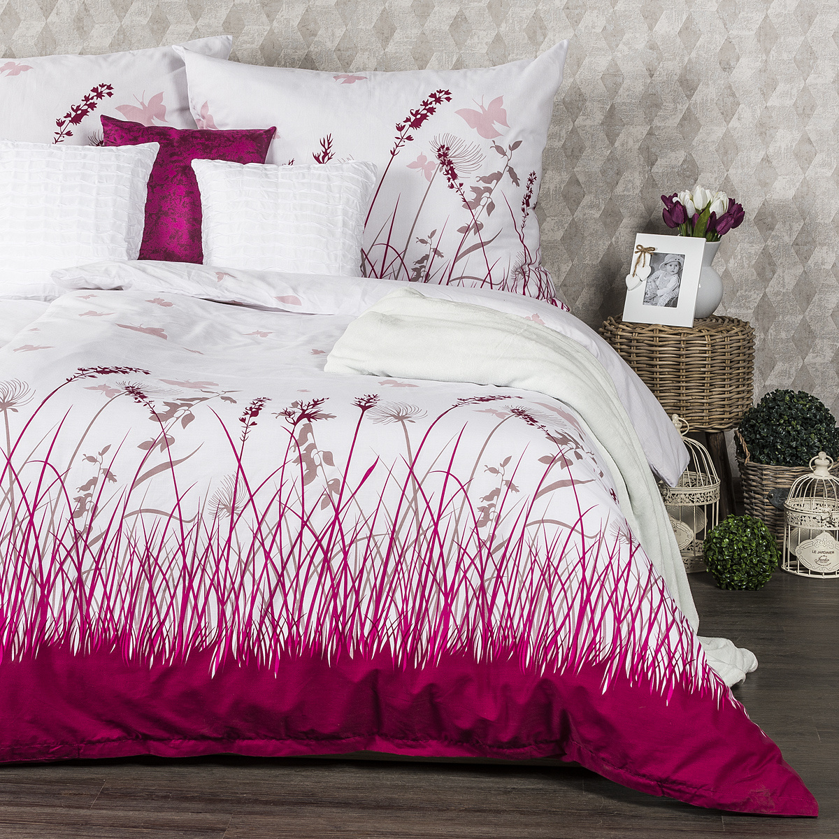 4Home Bavlnené obliečky Motýlia lúka 4Home Bavlnené obliečky Motýlia lúka