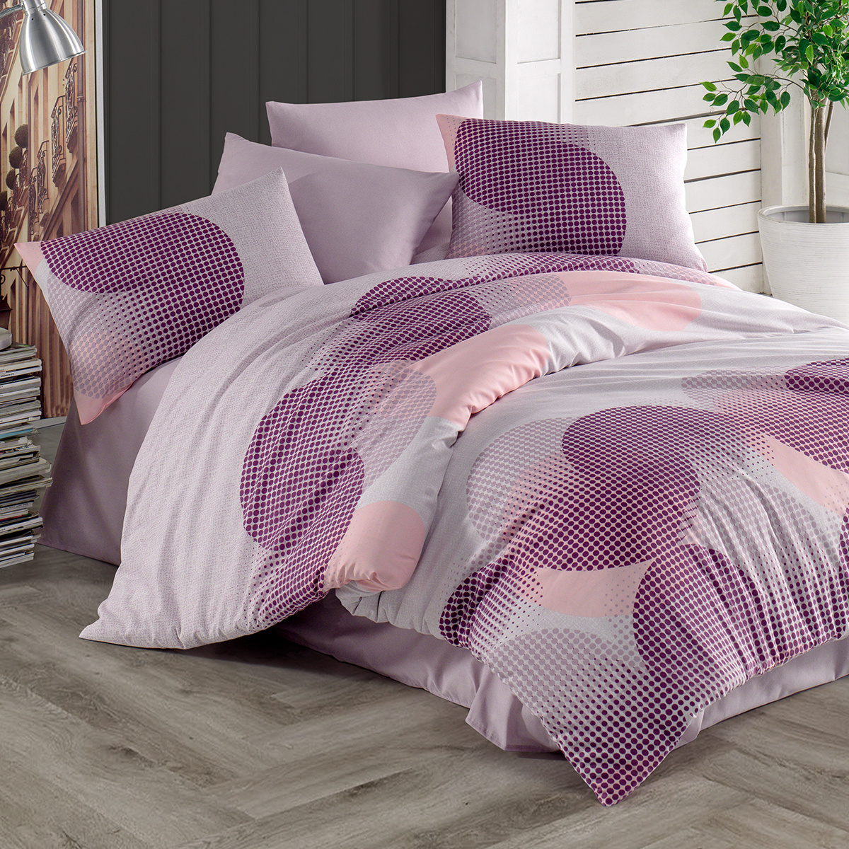 4Home Bavlnené obliečky Round