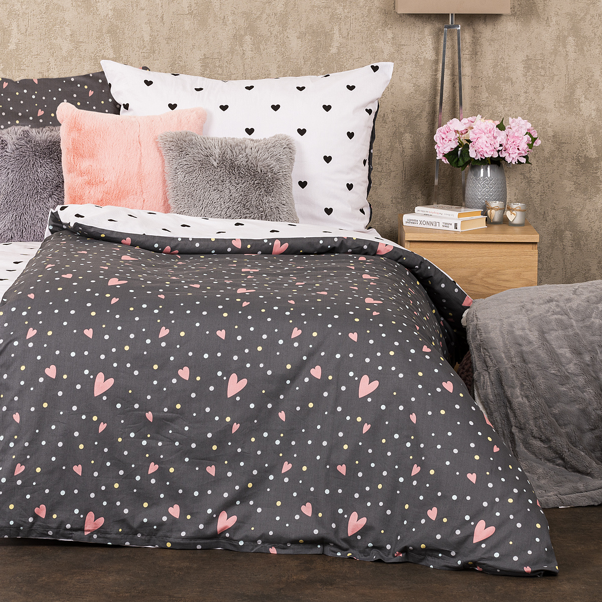 4Home Bavlnené obliečky Srdiečka 4Home Bavlnené obliečky Srdiečka
