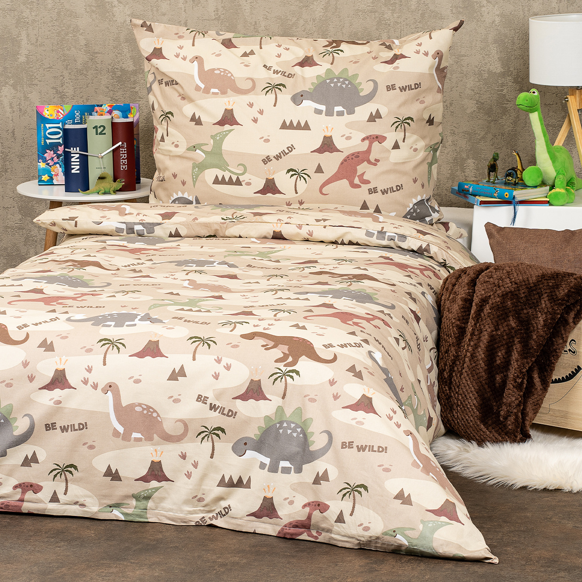 4Home Detské bavlnené obliečky Dino world 4Home Detské bavlnené obliečky Dino world