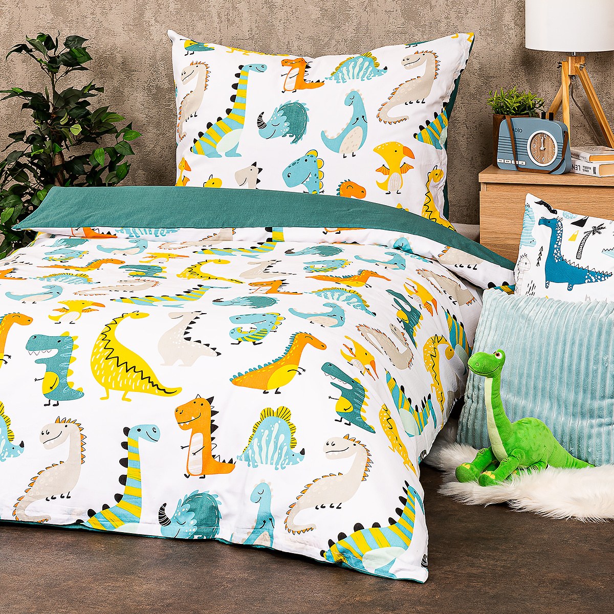 4Home Detské bavlnené obliečky Little dino 4Home Detské bavlnené obliečky Little dino