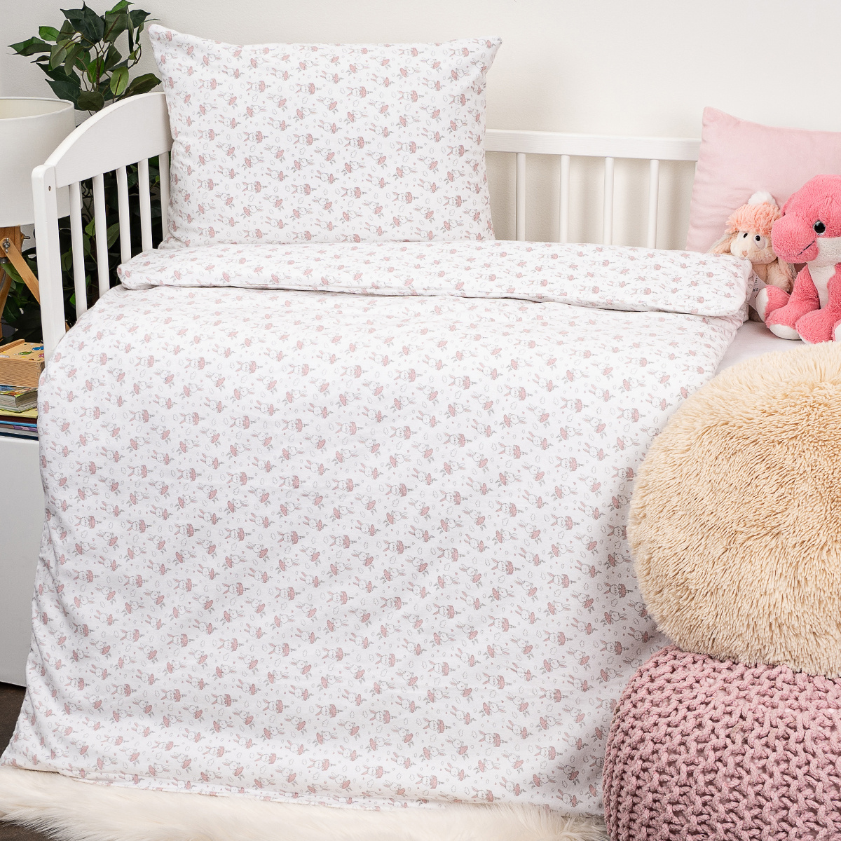4Home Detské flanelové obliečky do postieľky Ballerina