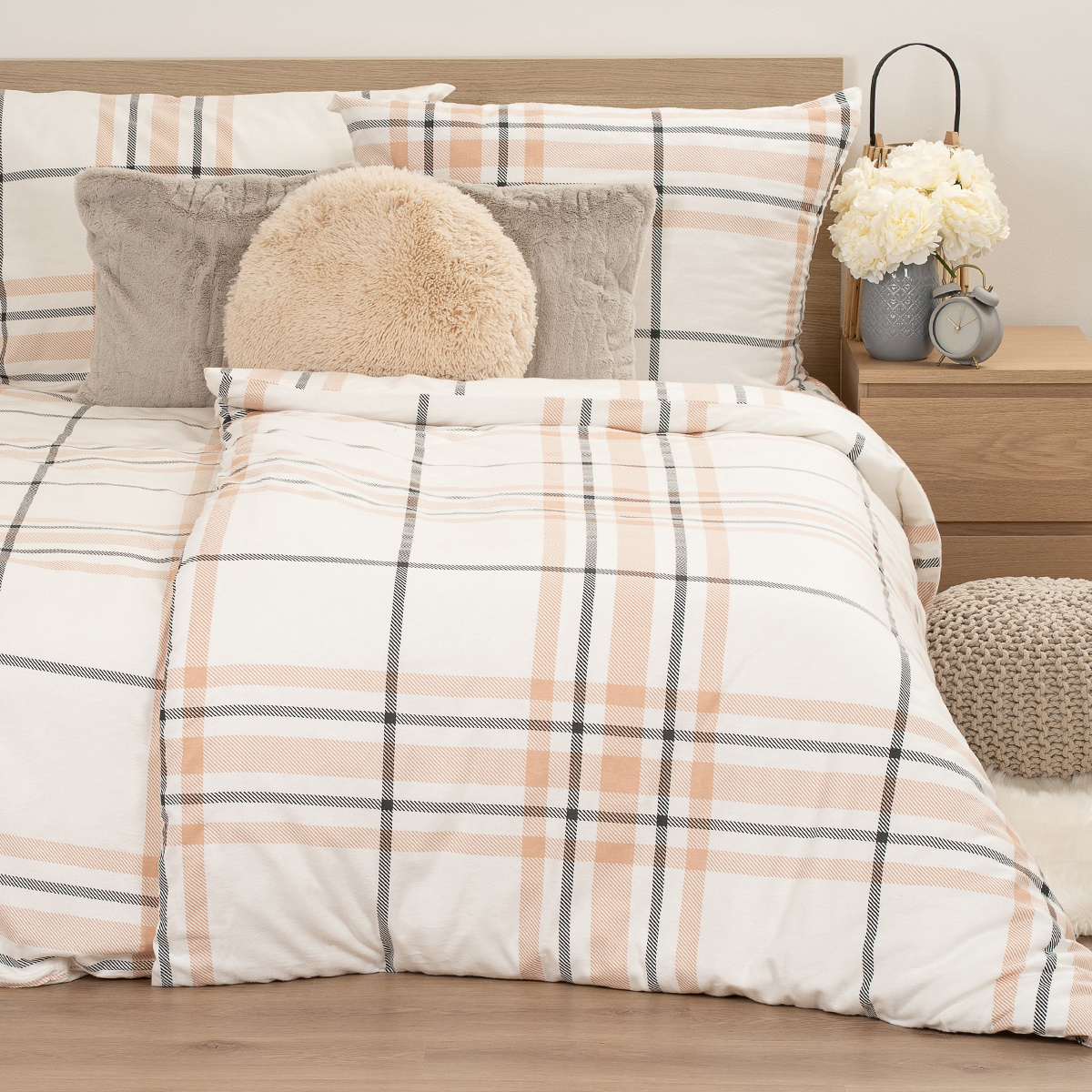 4Home Flanelové obliečky Elegant Plaid