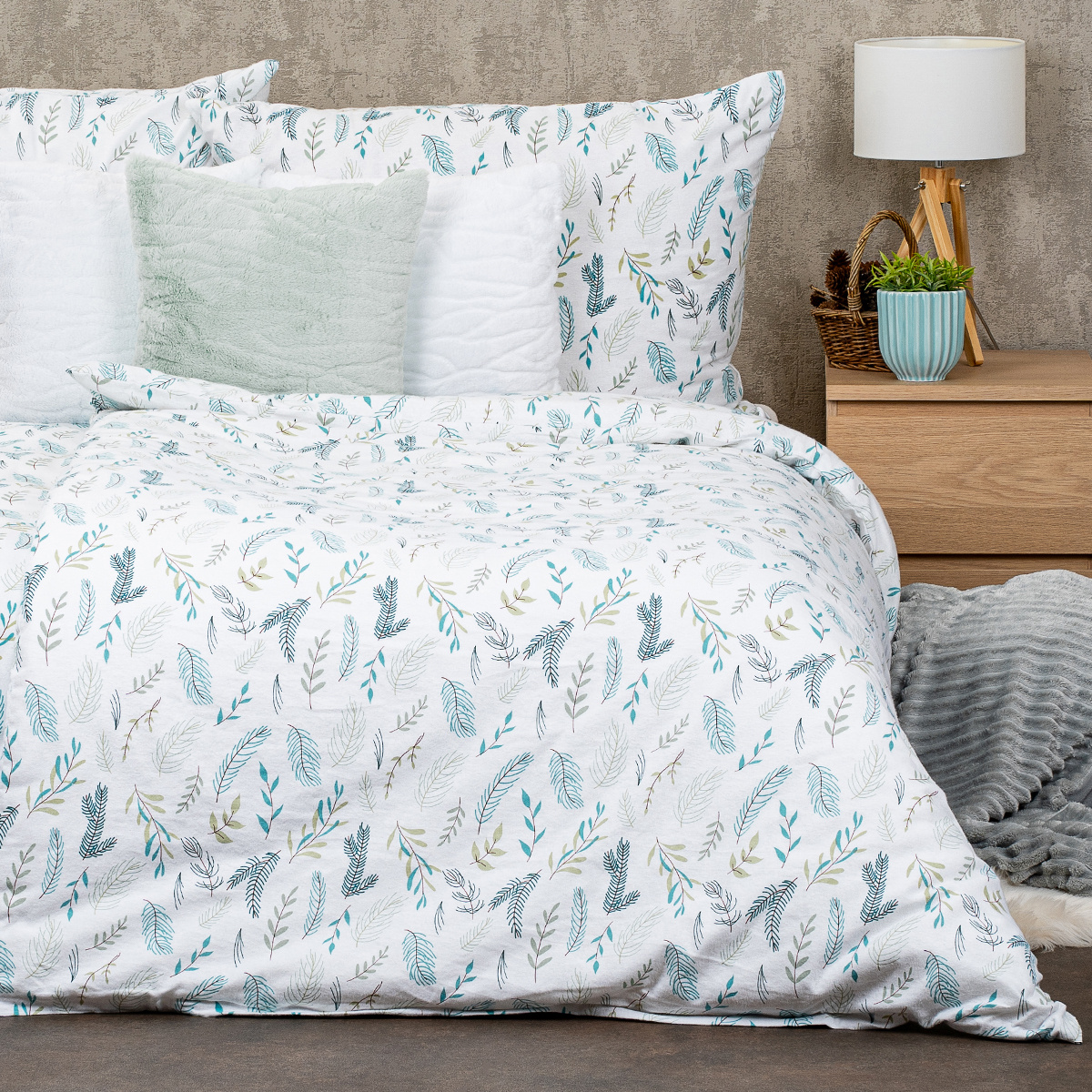 4Home Flanelové obliečky Pine