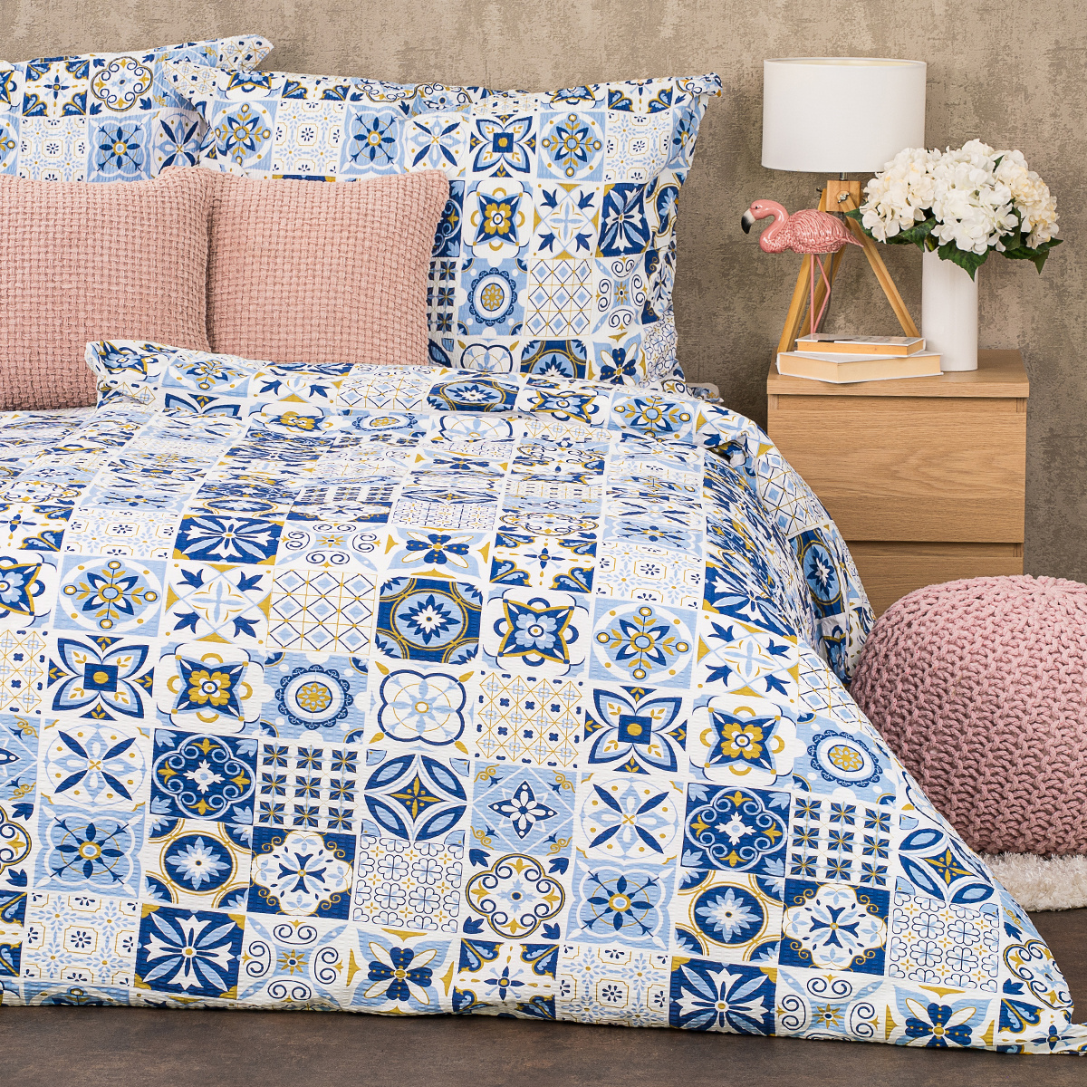 4Home Krepové obliečky Azul