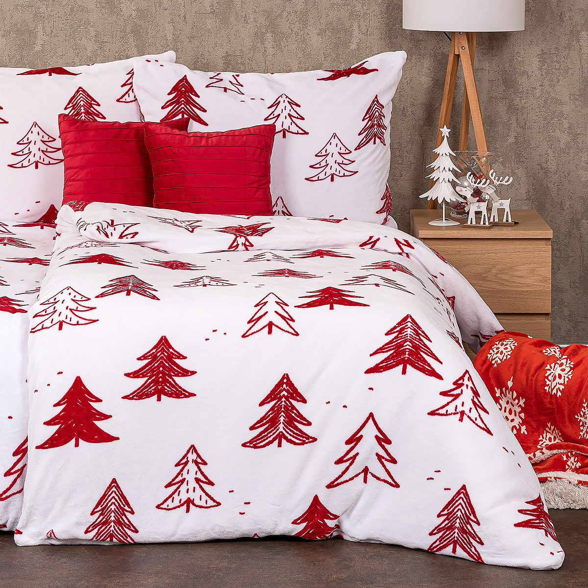 4Home Obliečky Trees mikroflanel