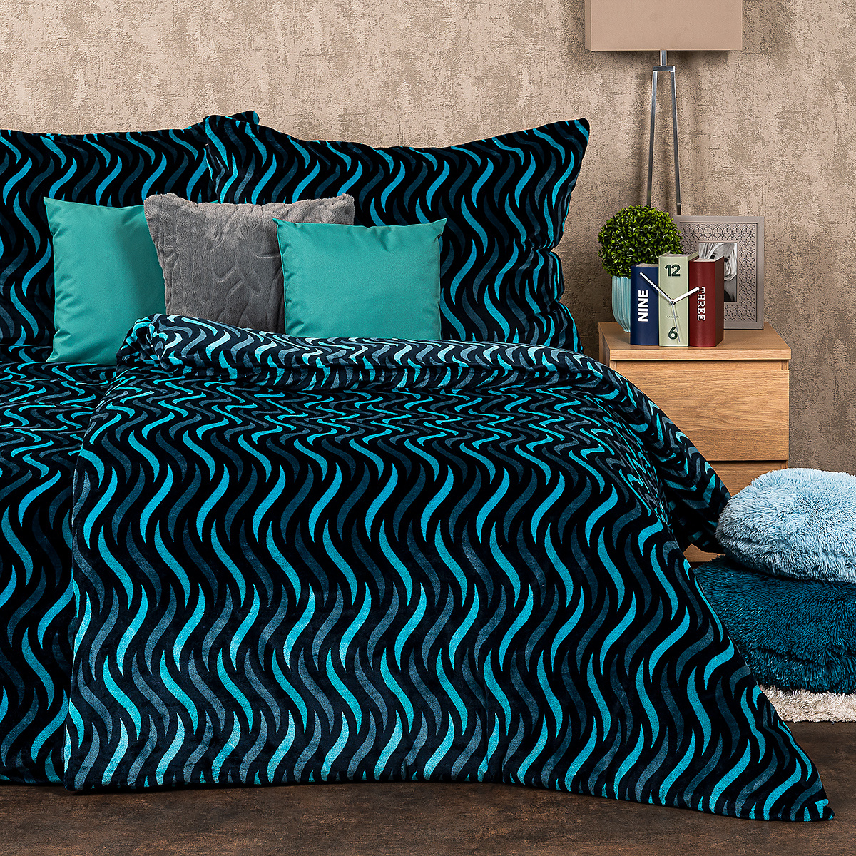 4Home Obliečky Wave mikroflanel