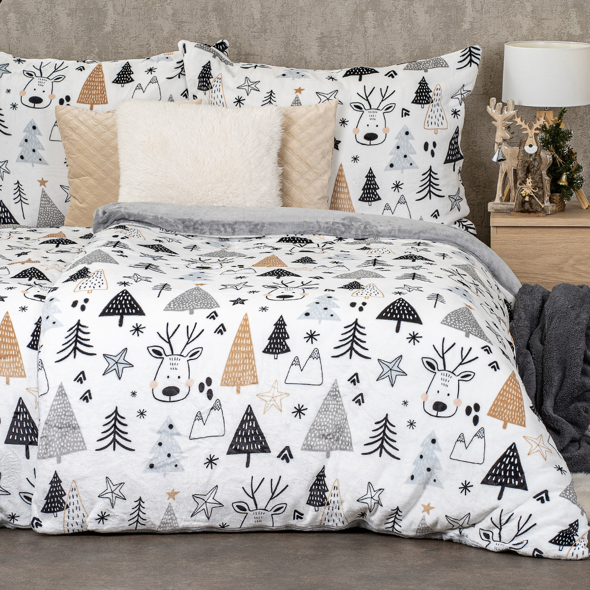 4Home Obliečky mikroflanel Nordic forest