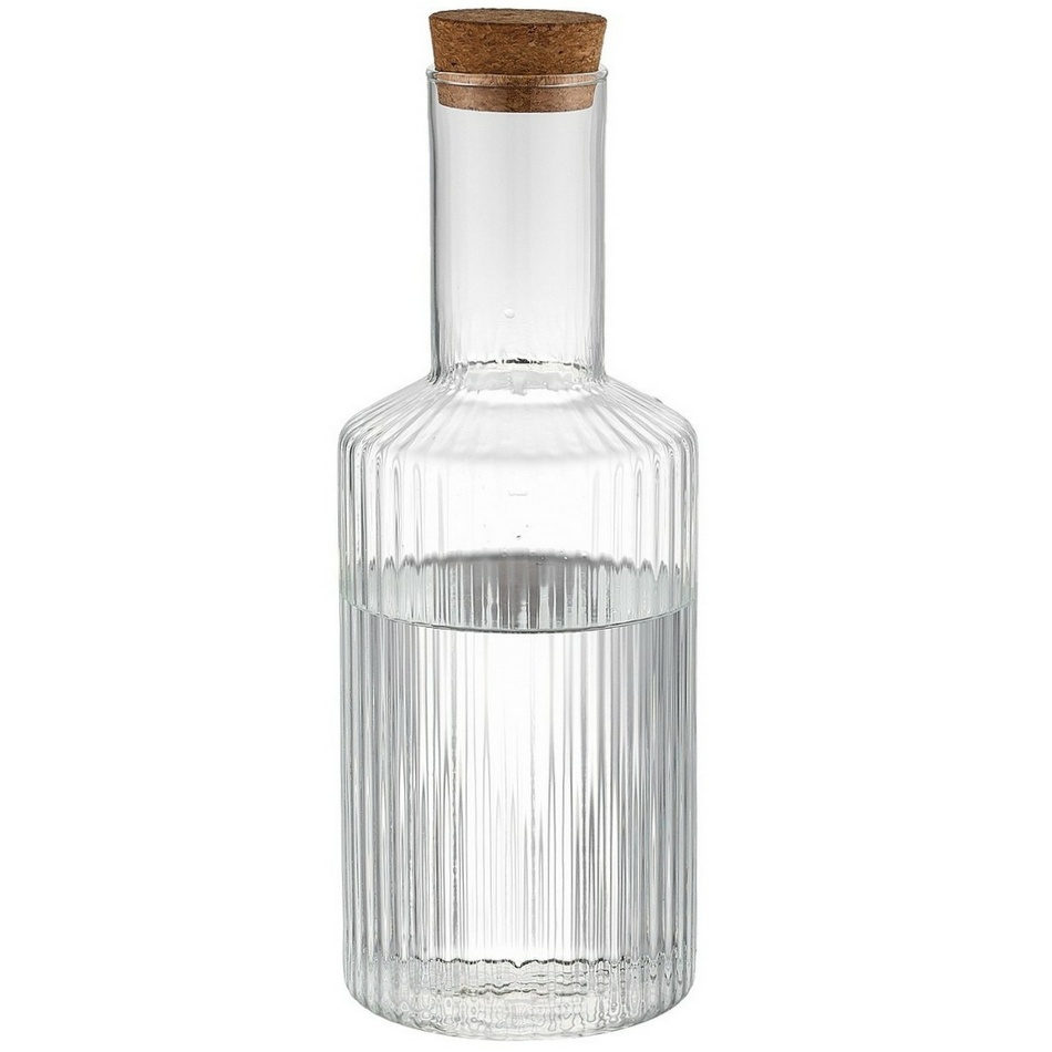 4Home Sklenená karafa s korkovou zátkou Serve 4Home Sklenená karafa s korkovou zátkou Serve