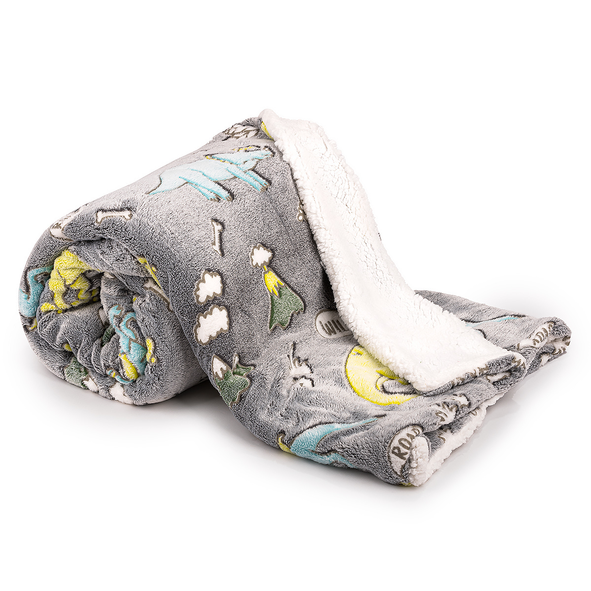 4Home Svietiaca baránková deka Dino 4Home Svietiaca baránková deka Dino