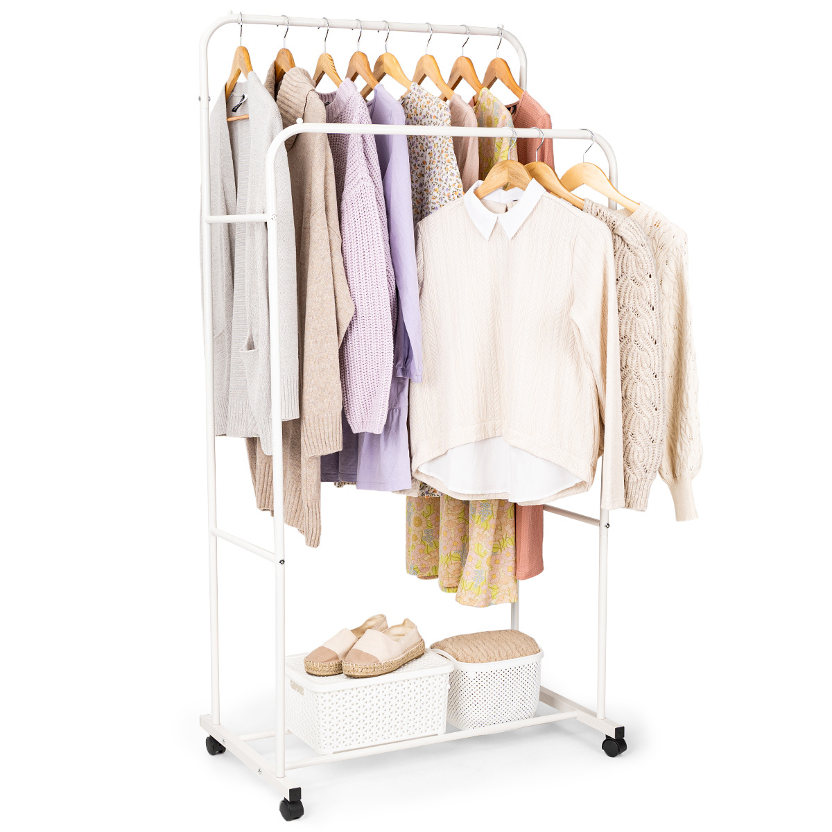 4Home Vešiak na oblečenie na kolieskach Garment 4Home Vešiak na oblečenie na kolieskach Garment