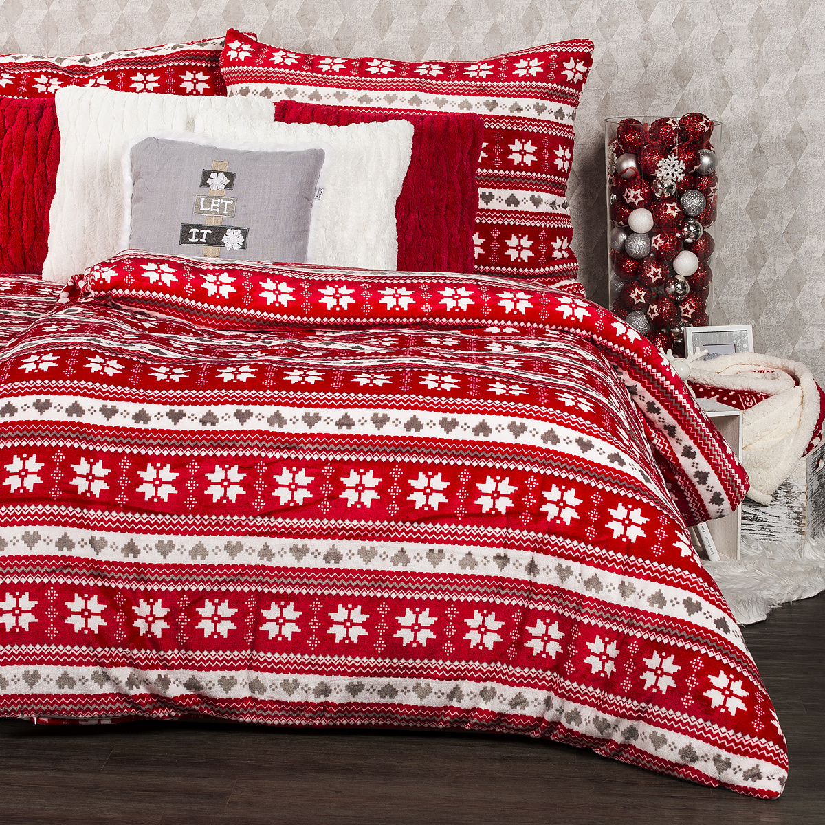 4Home obliečky mikroflanel Zimný sen