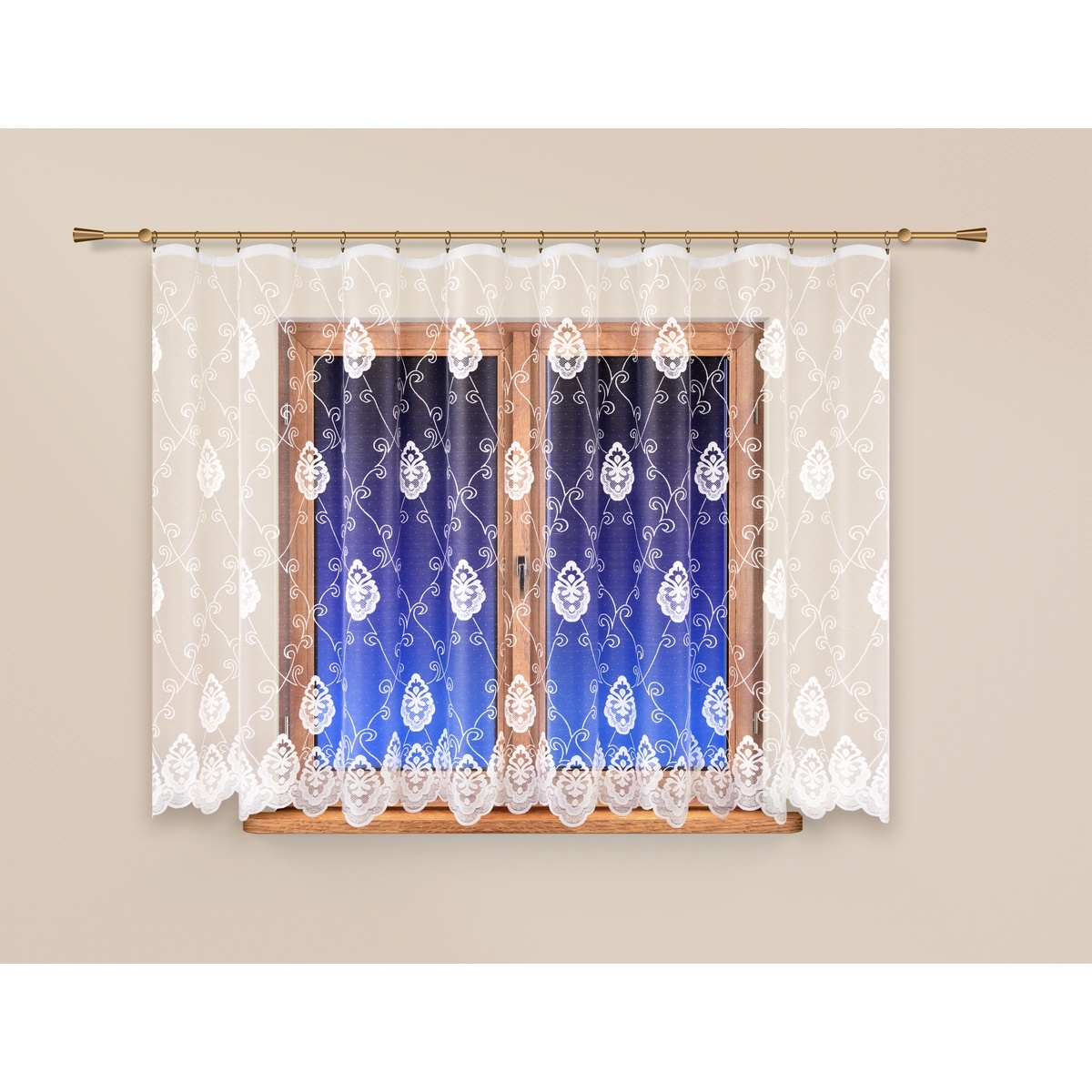 4Home Záclona Castle rovná 4Home Záclona Castle rovná