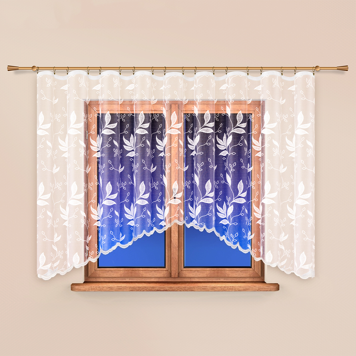 4Home Záclona Leaves 4Home Záclona Leaves