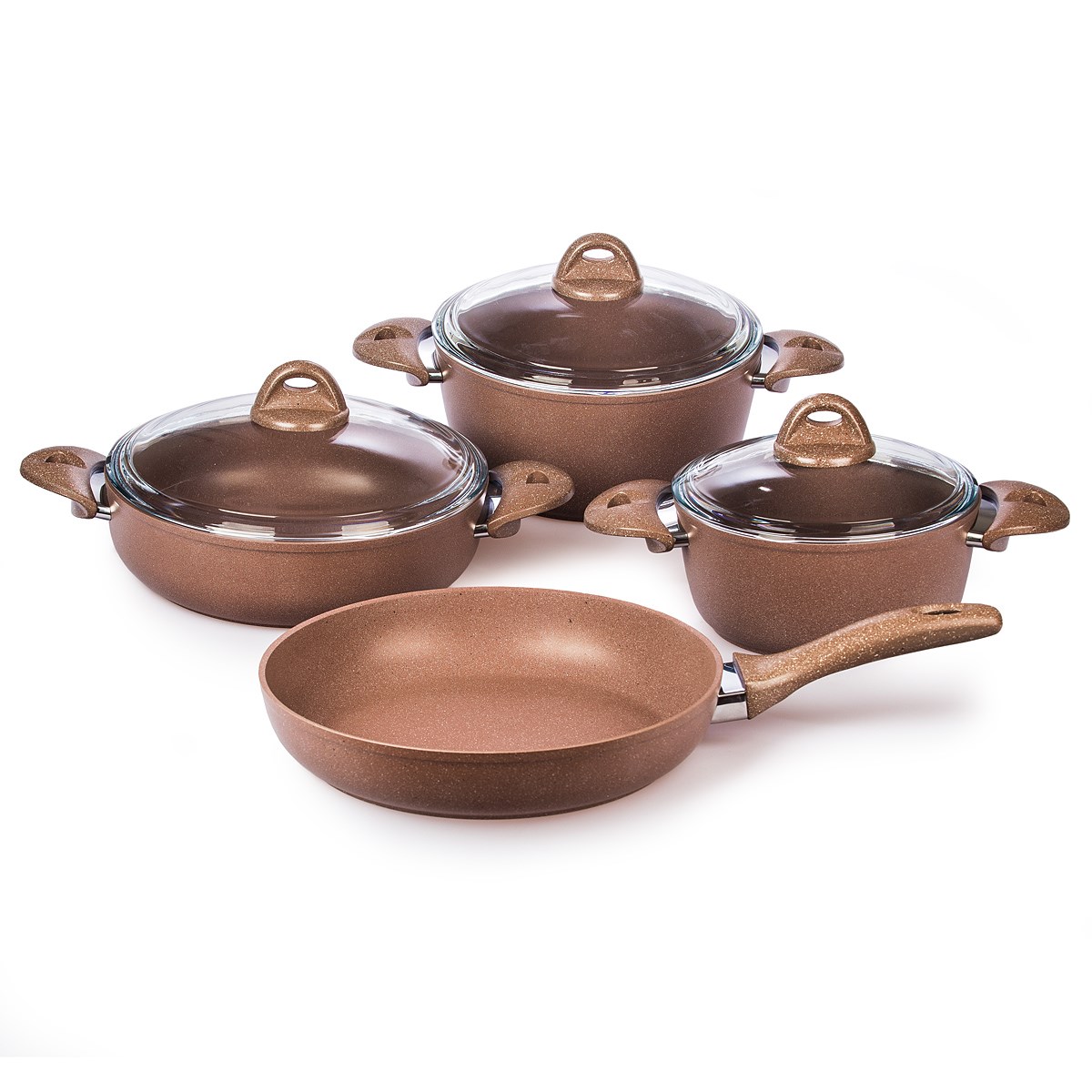 4home 7-dielna sada riadu Granite Brown 4home 7-dielna sada riadu Granite Brown