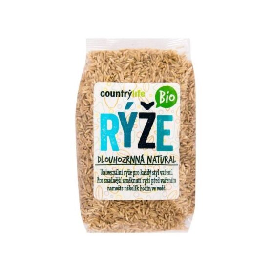 Country Life Bio Ryža dlhozrnná natural 500 g