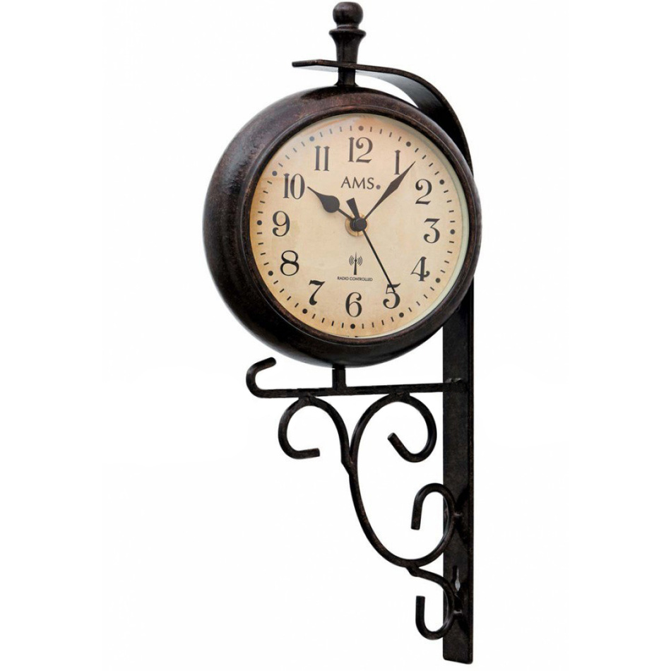 AMS 5961 nástenné hodiny s teplomerom AMS 5961 nástenné hodiny s teplomerom
