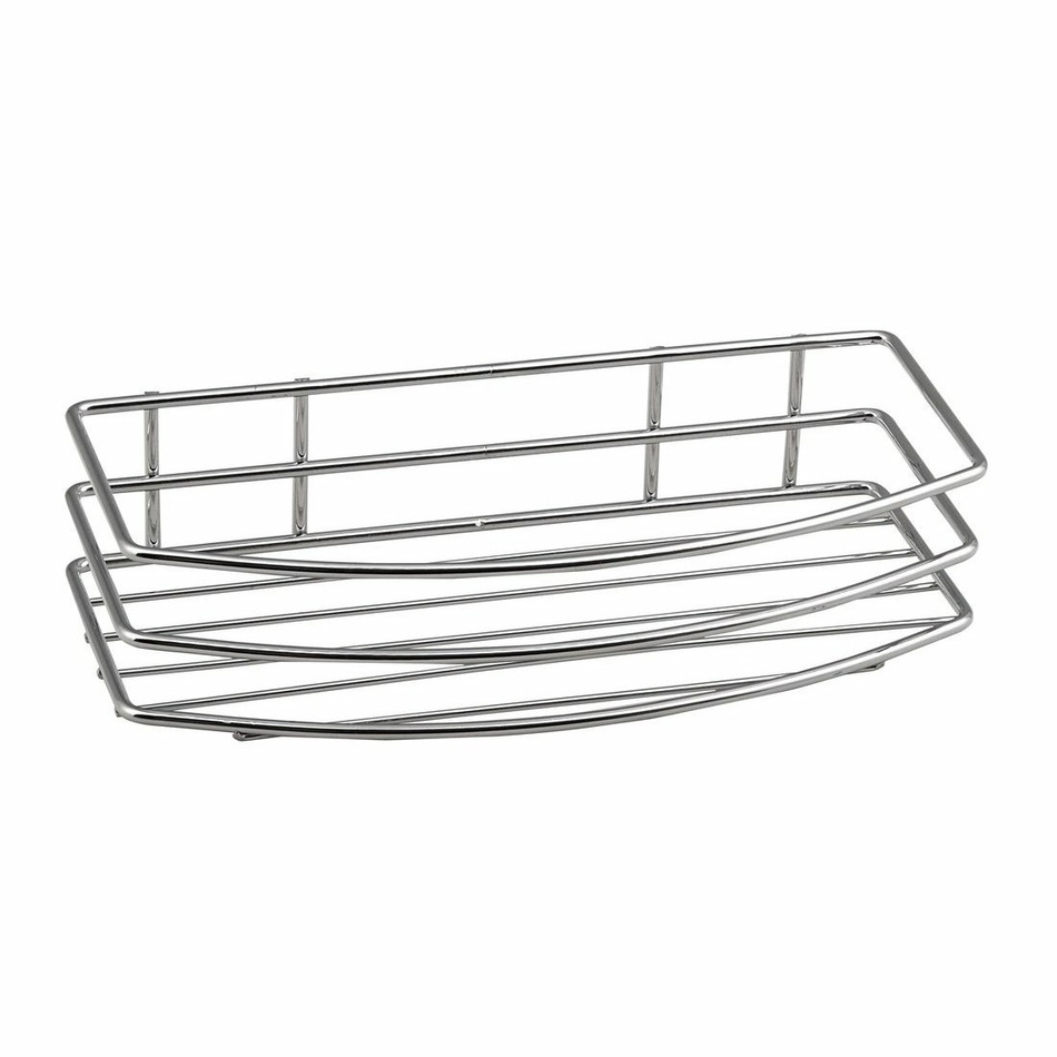 AQUALINE 37004 Chróm line drôtená polica jednoduchá