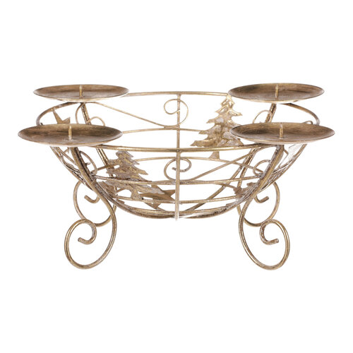 Adventný kovový svietnik Starlights Adventný kovový svietnik Starlights