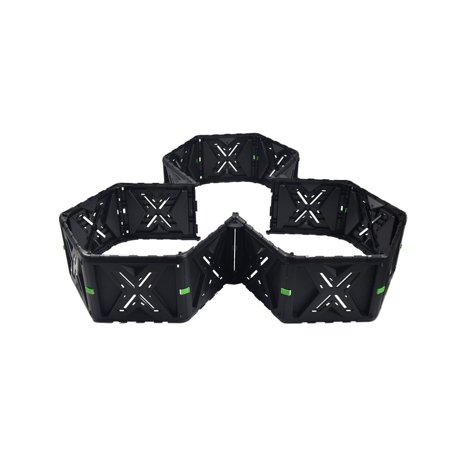 Aldotrade Vyvýšený záhon Trio černá Aldotrade Vyvýšený záhon Trio černá