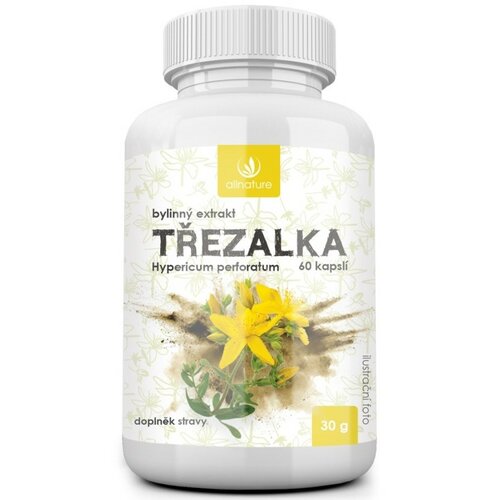 Allnature Ľubovník bylinný extrakt 60 kapsúl Allnature Ľubovník bylinný extrakt 60 kapsúl